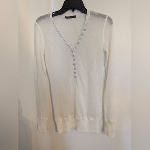 Hazel Long Button Sweater